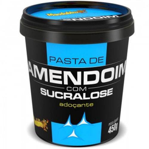 Pasta de Amendoim Csucralose 450 Gr - Mandubim