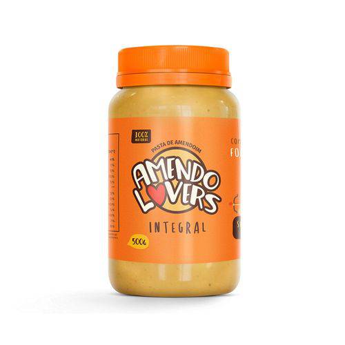 Pasta de Amendoim Integral 500g - Amendo Lovers