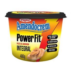 Pasta de Amendoim Integral Amendocrem Fugini 400g