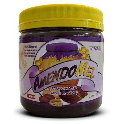 Pasta de Amendoim Integral Amendomel C/ Cacau Crocante (1KG)