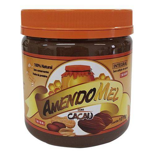 Pasta de Amendoim Integral - Amendomel com Cacau (1KG)