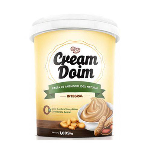 Pasta de Amendoim Integral Cremosa - Cream Doim - 6 Unidades