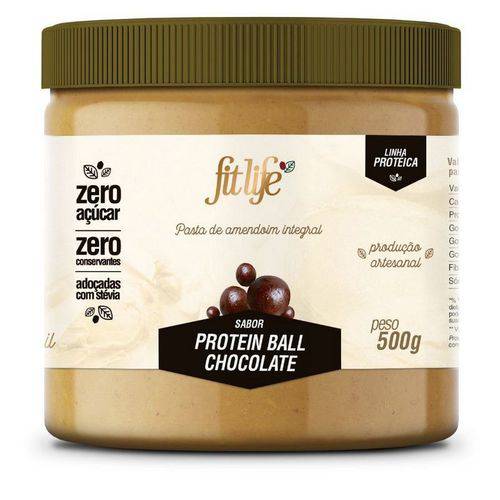 Pasta de Amendoim Protein Ball Chocolate