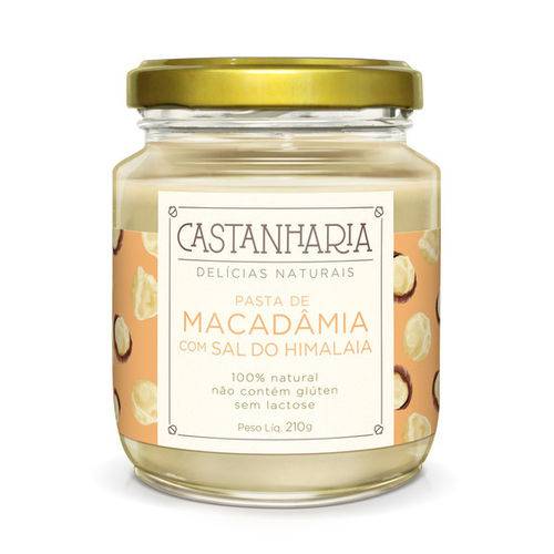 Pasta de Macadâmia Castanharia 210g