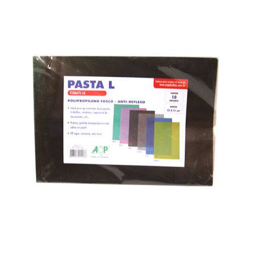 Pasta L A4 Fume 0,15mm Pct.c/10 Acp