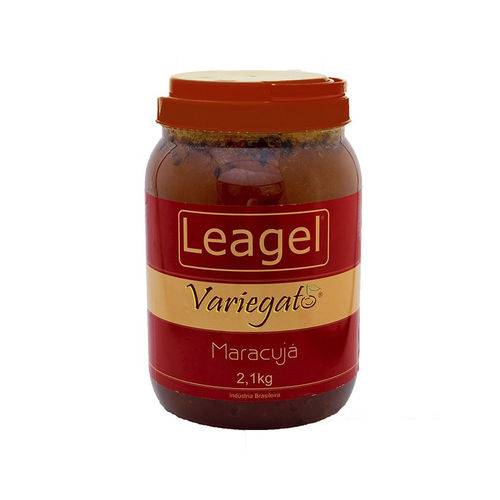 Pasta Recheio Maracujá Variegato Leagel 2,1 Kg