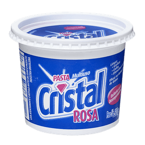 Pasta Saponácea Cristal Rosa Multiuso 500g