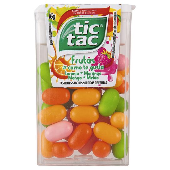 Pastilha Tic Tac Frutas 16g