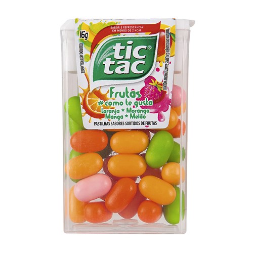 Pastilha Tic Tac Frutas 16g