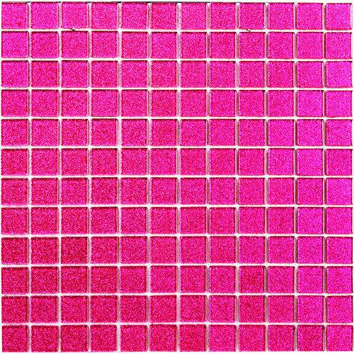 Pastilhas de Vidro Cristal Arte (pink)