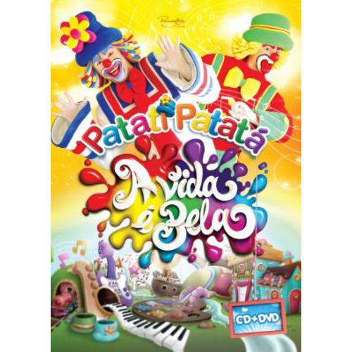 Patati Patatá a Vida é Bela - DVD + Cd Infantil