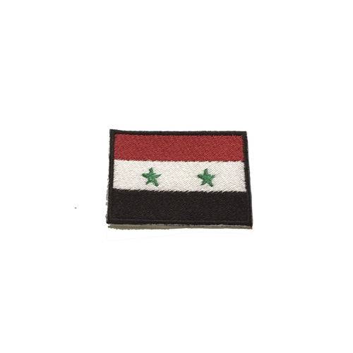 Patche Aplique Bordado da Bandeira da Síria