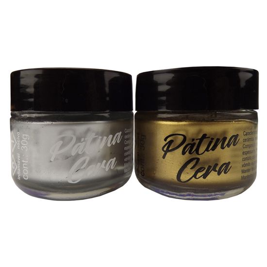 Pátina Pasta Metal 30 Gramas - True Colors 6498 - Prata
