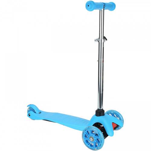 Patinete Scooter Roda Flex Colorido com Luz Azul Bv0001 - Polibrinq