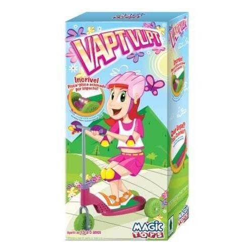 Patinete Vapt-vupt Rosa 4511 com Pisca Pisca - Magic Toys