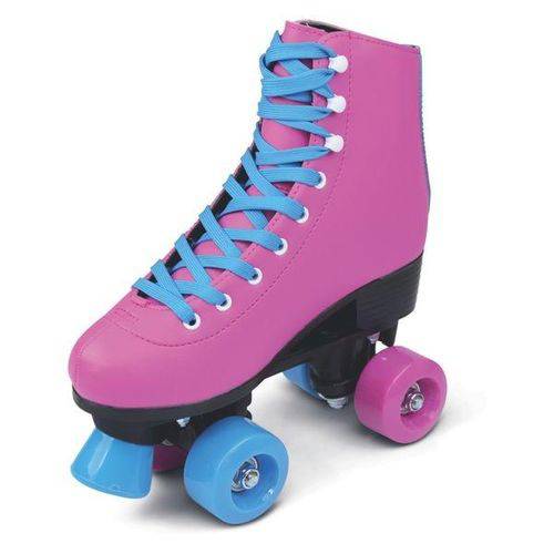 Patins Quad Roller - Retro Roll Pink 36 - Dtc