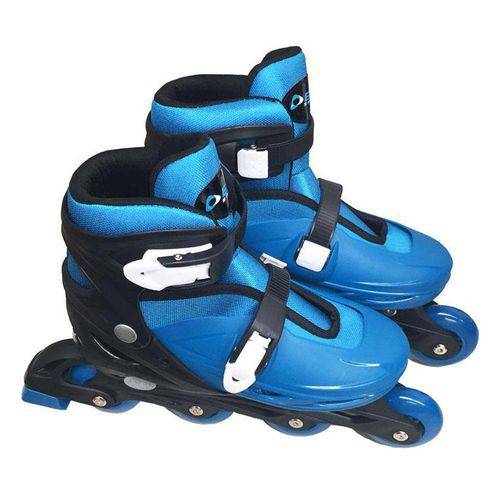 Patins Roller Radical Inline G Azul - Bel Sports