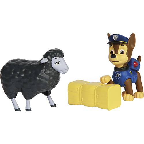 Patrulha Canina Pack de Resgate com Amigo Chase e Ovelha - Sunny Brinquedos
