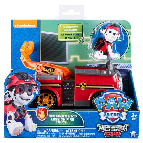 Patrulha Canina Veiculo Mission Fire Truck - Marshall