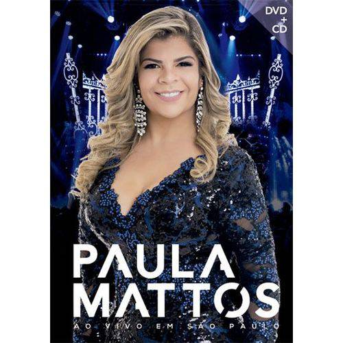 Paula Mattos - ao Vivo em São Paulo - DVD + Cd - Digipack