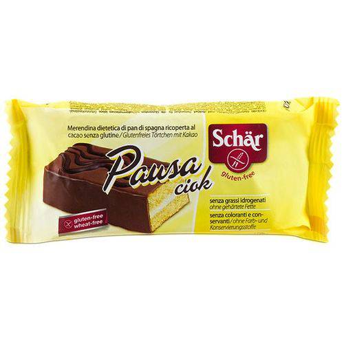 Pausa Ciok (minibolo de Chocolate) - Schar - Sem Glúten - 35g