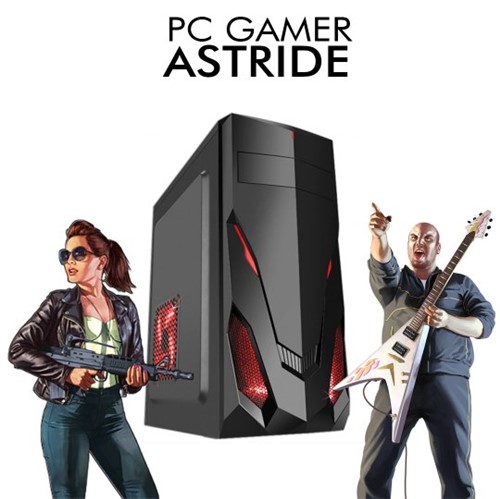 Pc Gamer Astride - INTEL Core I3-8100 RX 550 2GB, 1TB 8GB RAM