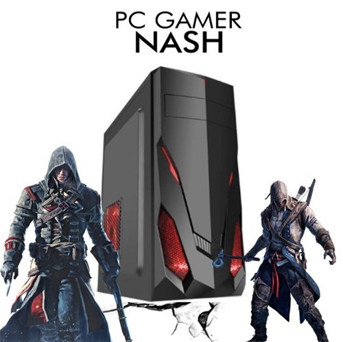 PC GAMER NASH - Intel Core I5-8400, GTX 1650 4GB, 1TB, 8GB RAM