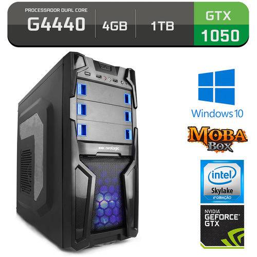 PC Gamer Neologic Moba Box NLI60014 Intel Core G4440 4GB (Gtx 1050 2GB) 1TB Windows 10
