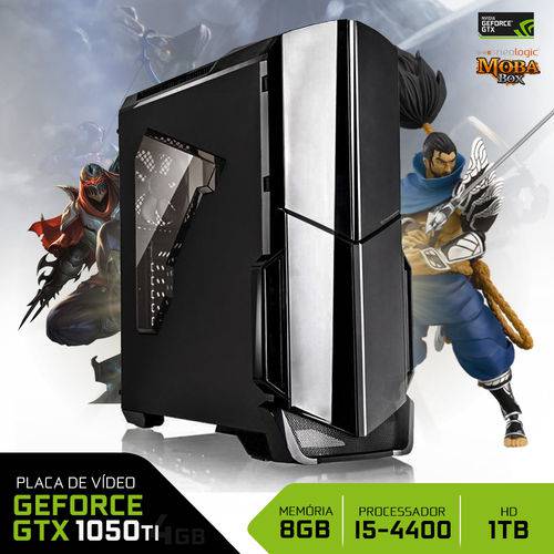 PC Gamer Neologic Moba Box NLI64480 Intel Core I5-4440 8GB (GeForce GTX 1050Ti 4GB) 1TB