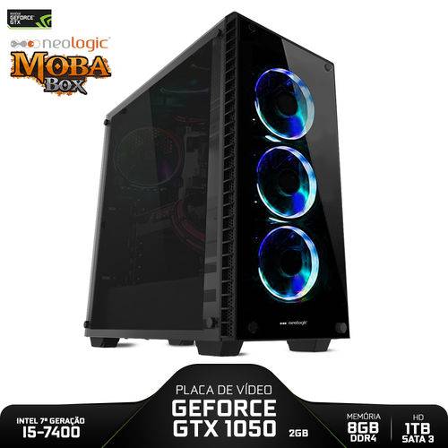PC Gamer Neologic Moba Box NLI80987 Intel I5-7400 8GB (GeForce GTX 1050 2GB) 1TB