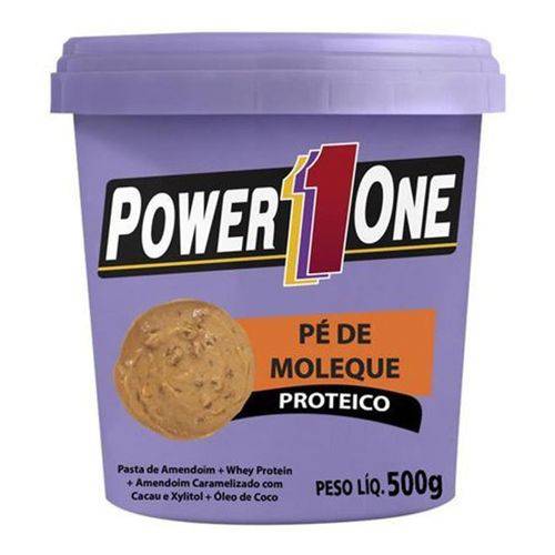 Pé de Moleque Proteico 500g - Power 1 One