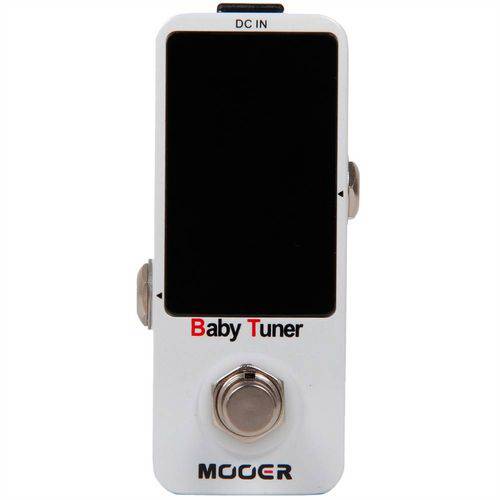 Pedal Afinador Baby Tuner Fonte Ac 9v Dc Mtu1 Mooe