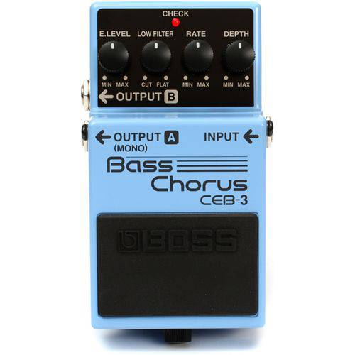 Pedal Bass Chorus para Contra Baixo CEB-3 - Boss F3410
