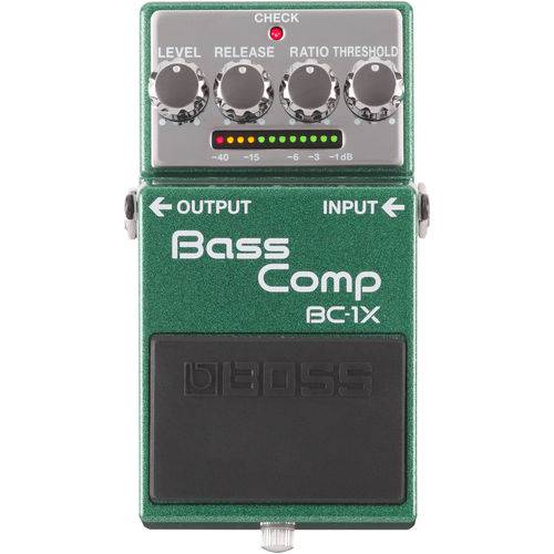 Pedal com Compressão Multibanda Bc-1x Bass Comp - Boss