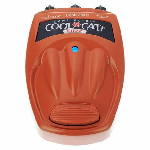 Pedal de Corda Danelectro Cf2 Cool Cat Fuzz Unico