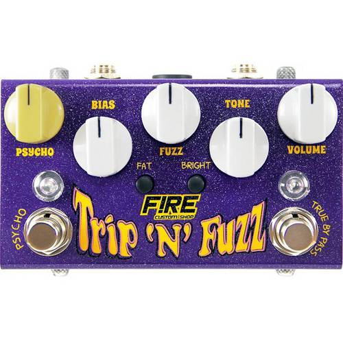Pedal de Fuzz para Guitarra - Fire Custom Shop Trip N Fuzz