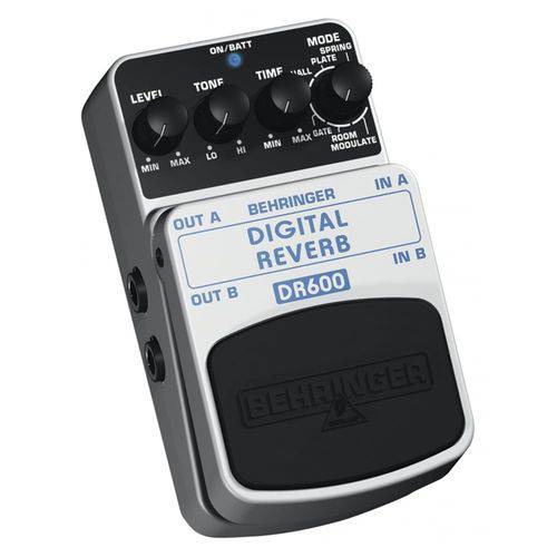 Pedal Digital Reverb Estéreo DR600 - Behringer