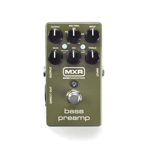 Pedal Dunlop 9152 Mxr Bass Preamp
