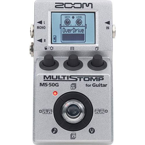 Pedal Guitarra Zoom MS 50 G