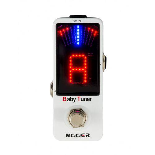 Pedal Mooer Afinador Eletrônico Baby Tuner