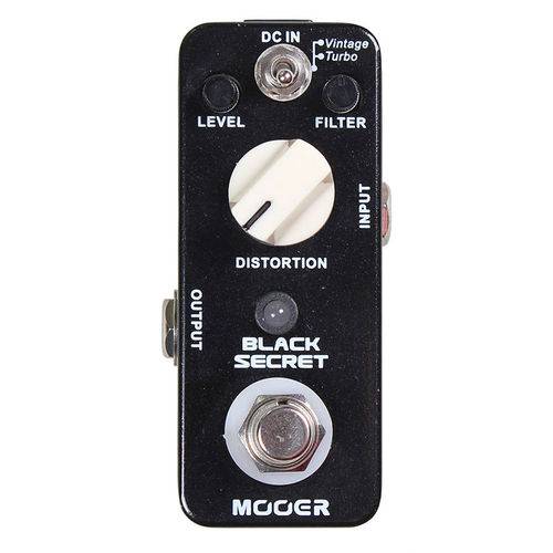 Pedal Mooer Black Secret | Distortion | para Guitarra