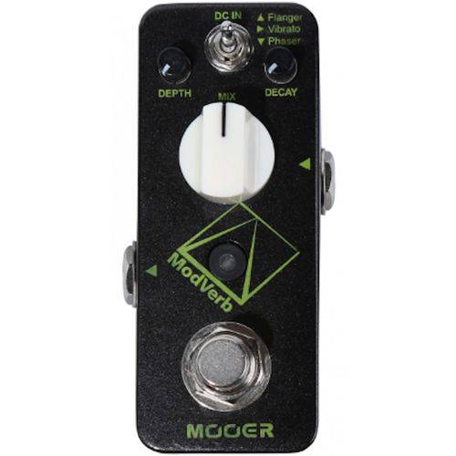 Pedal Mooer ModVerb | Flanger | Phaser | Vibrato | para Guitarra