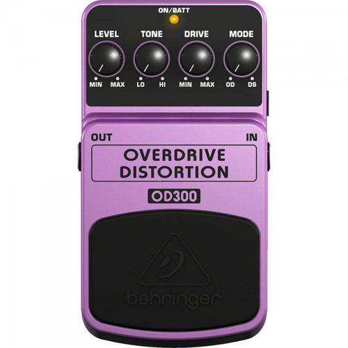 Pedal Over Drive Od300 Roxo Behringer
