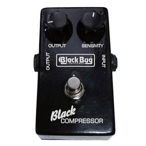 Pedal para Guitarra Black Bug Black Compressor