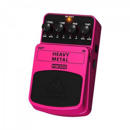 Pedal para Guitarra Heavy Metal Hm300 Behringer