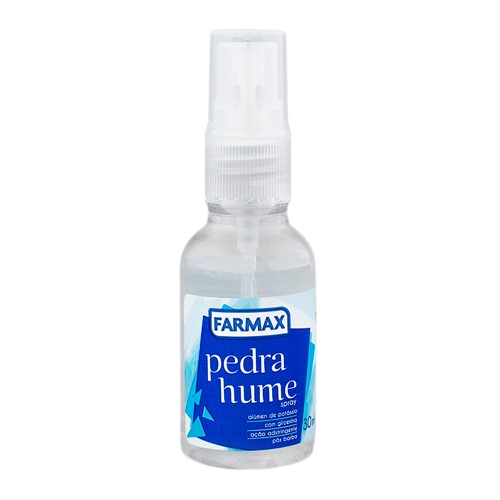 Pedra Hume com Glicerina Farmax Spray com 30ml