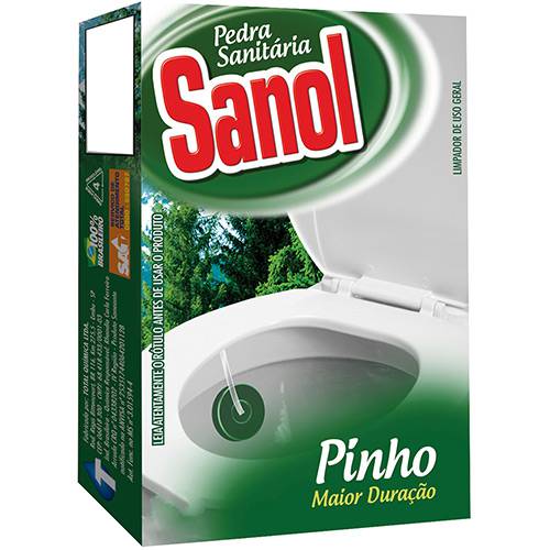 Pedra Sanitária Sanol Pinho 27g Ref. 2503 - Sanol