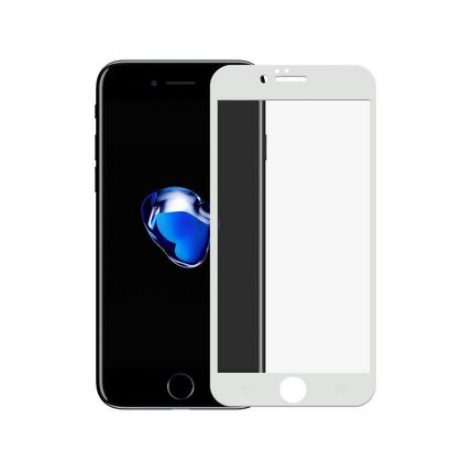 Película de Vidro IPhone 7 Plus/ 8 Plus 5D com Borda Branca