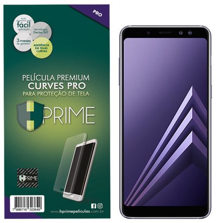 Película Hprime Curves Pro para Samsung Galaxy A8 Plus 2018 - A730