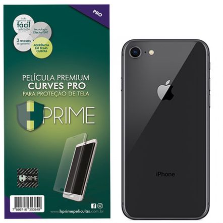 Película Hprime Curves Pro - Verso - para Apple IPhone 8